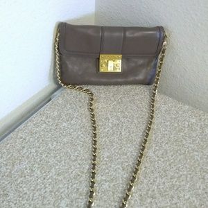 Tory Burch Pebbled Leather Convertible Bag